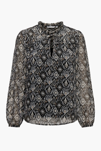 Blouse met lange mouwen - multicolor