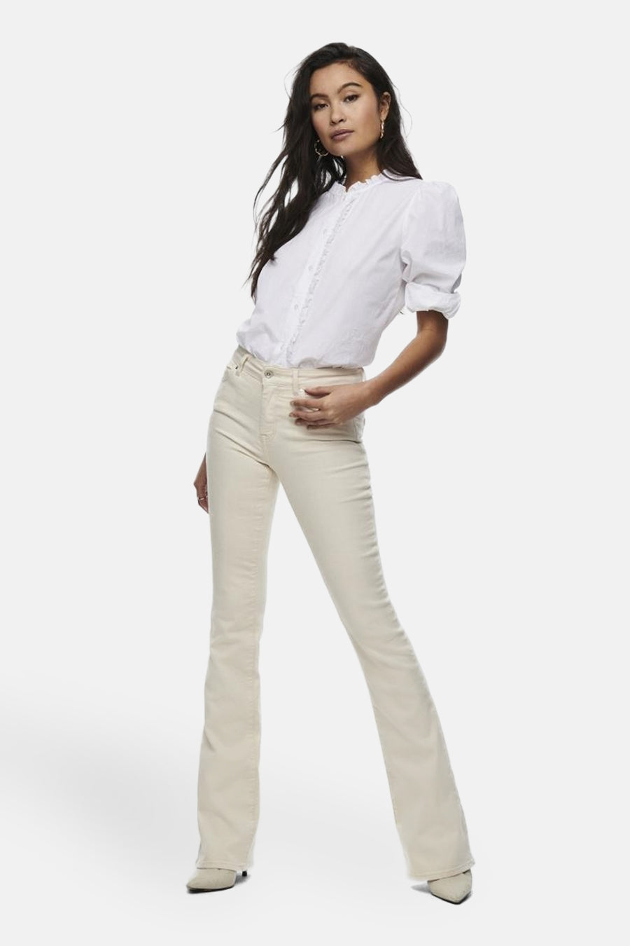 Jean évasé OFF WHITE DENIM - ONLY®