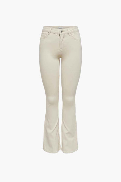 Jean évasé OFF WHITE DENIM - ONLY®