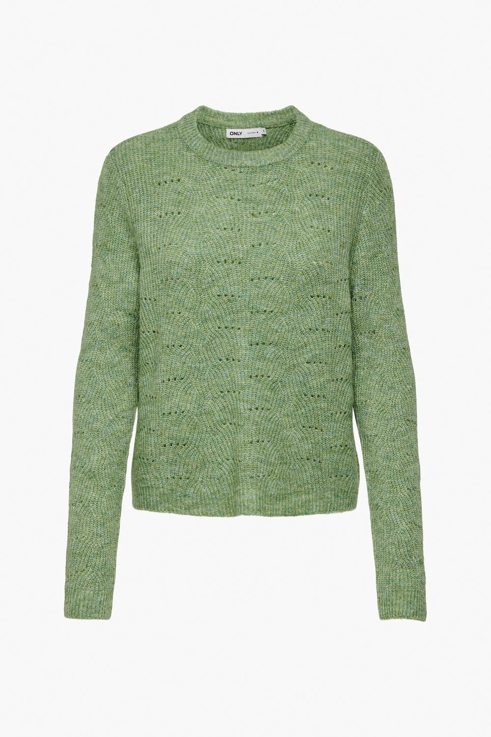 Pull col rond Vert - ONLY®