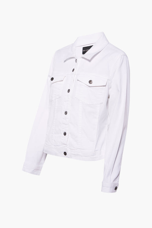 Veste denim Blanc - CARMAKOMA