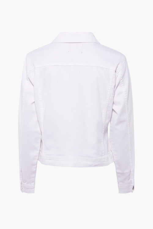 Veste denim Blanc - CARMAKOMA
