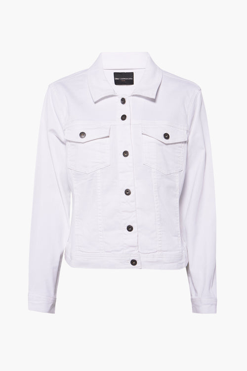 Veste denim Blanc - CARMAKOMA
