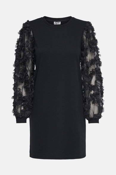 Kleedje met lange mouwen - zwart