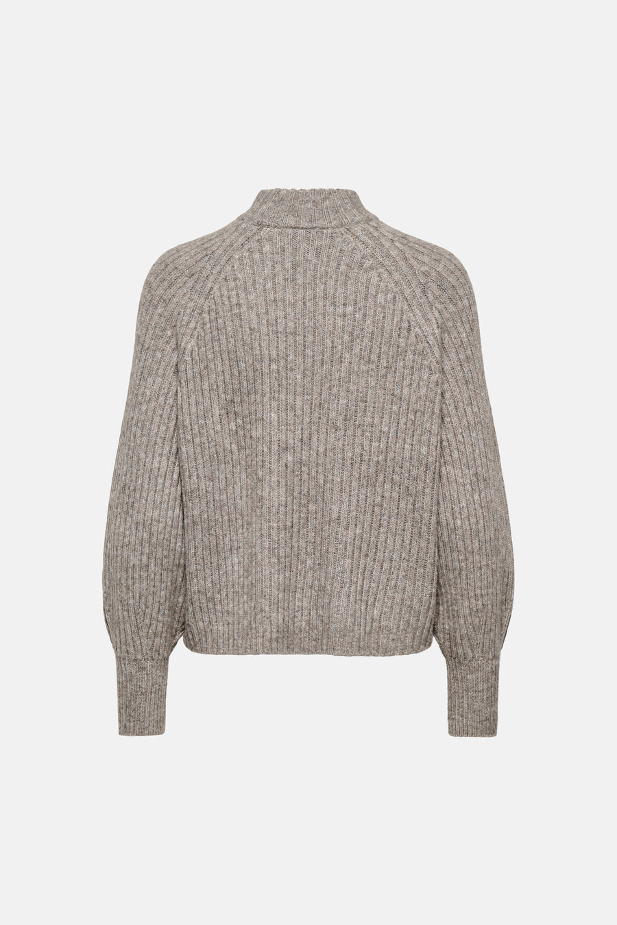 Pull col rond beige - ONLY®