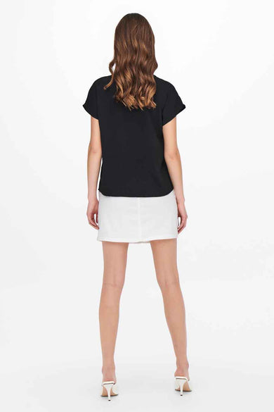 JDYLION S/S TOP WVN NOOS