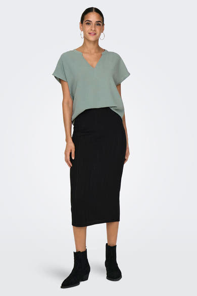 Blouse à manches courtes - vert