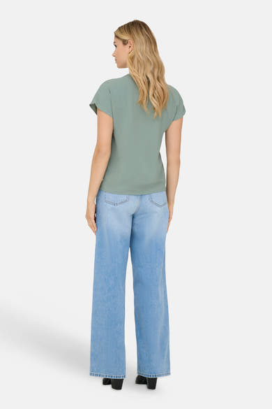 Blouse à manches courtes - vert