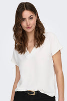Chemisier (manches courtes) Blanc - JDY