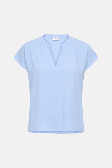 Blouse à manches courtes - bleu