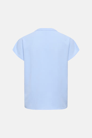 Blouse à manches courtes - bleu