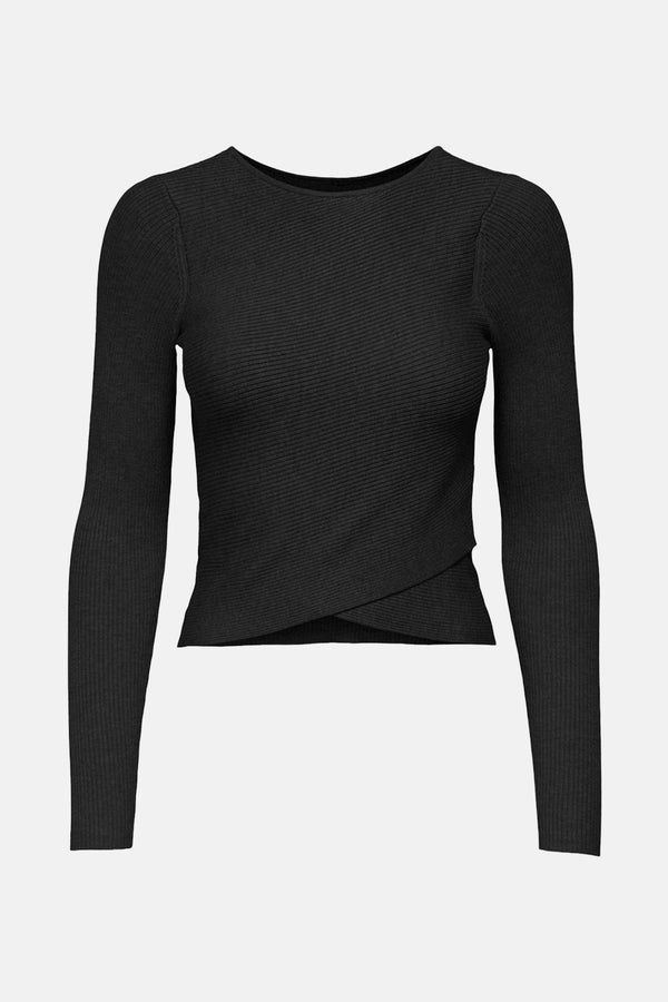 Pull col rond Noir - JDY