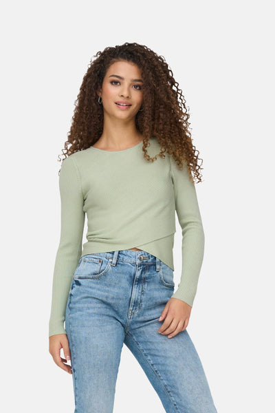 Trui met ronde hals Groen - JDY
