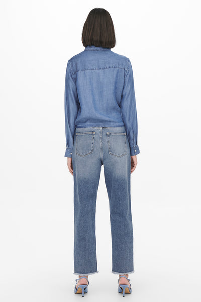 Chemisier (manches longues) MID BLUE DENIM - JDY