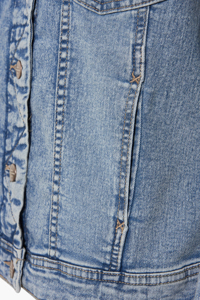 Veste en jean - bleu - CARMAKOMA - 5