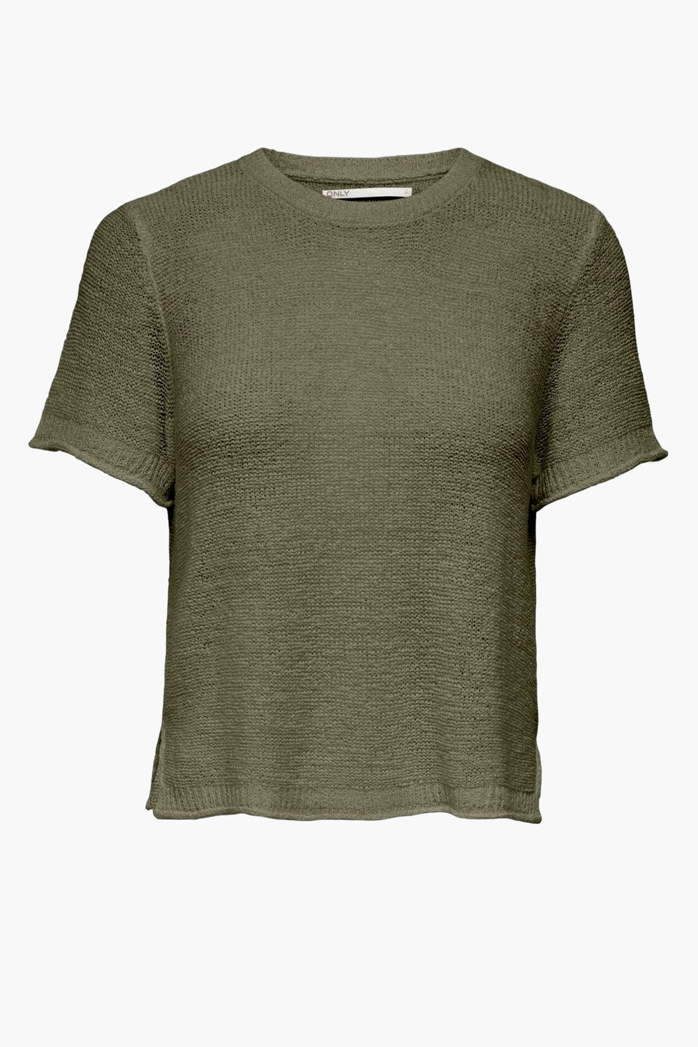 Top uni manches courtes Vert - ONLY®