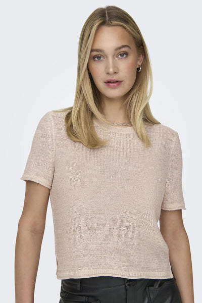 Top uni manches courtes Brun - ONLY®