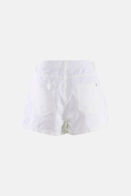 Skort - white denim