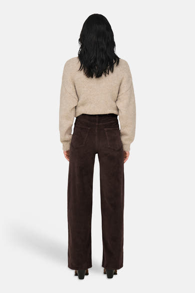 Dames sb seizoensbroek 5pocket brun - ONLY®