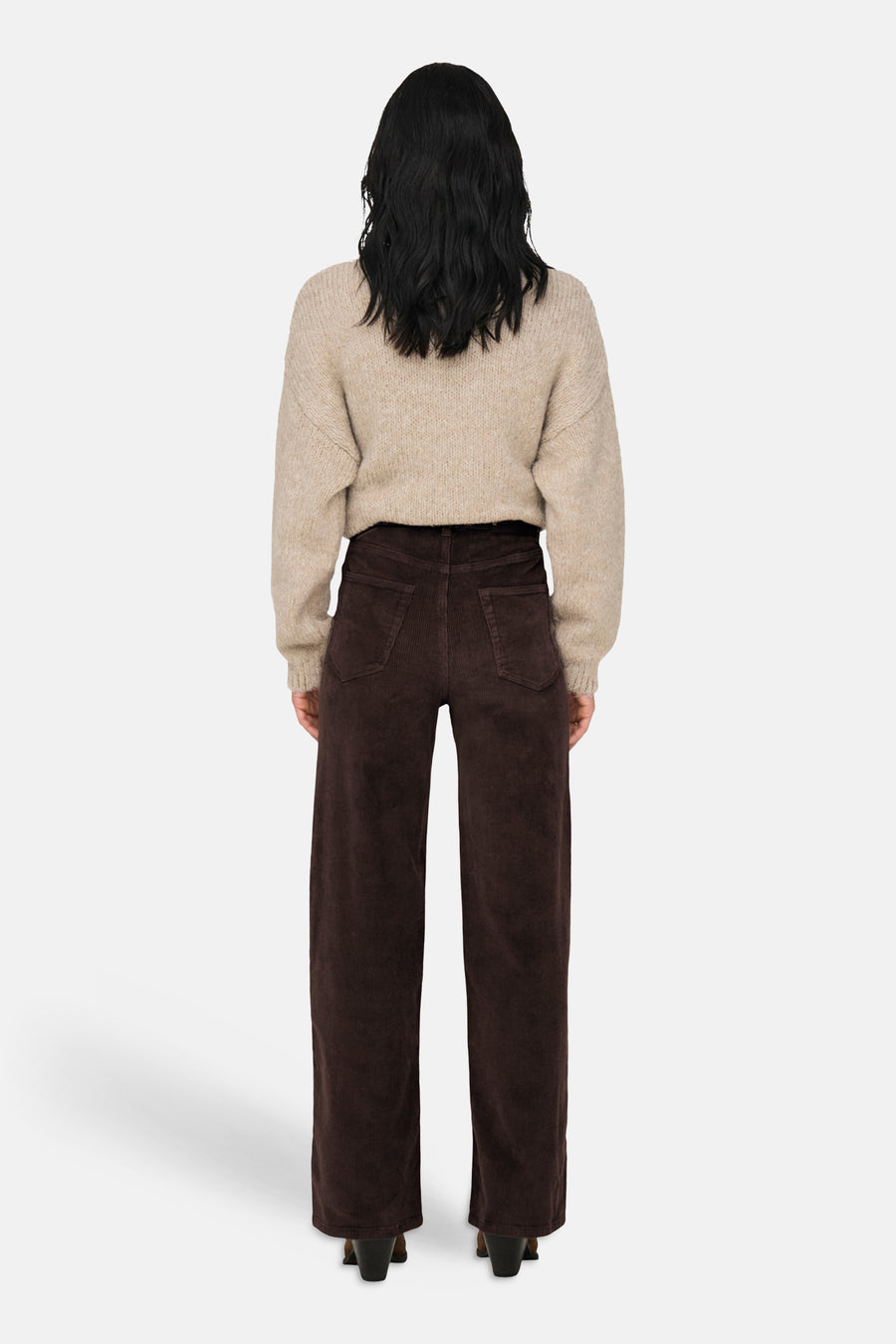 Dames sb seizoensbroek 5pocket brun - ONLY®
