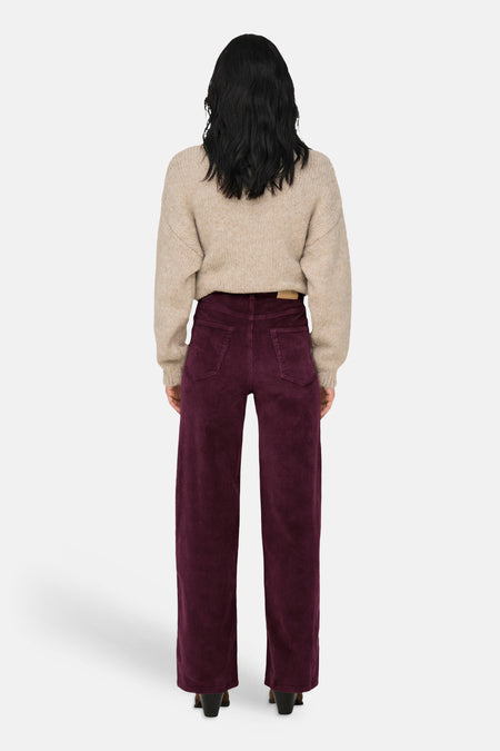 Dames sb seizoensbroek 5pocket bordeaux - ONLY®