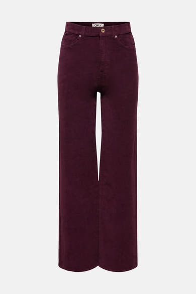 Dames sb seizoensbroek 5pocket bordeaux - ONLY®