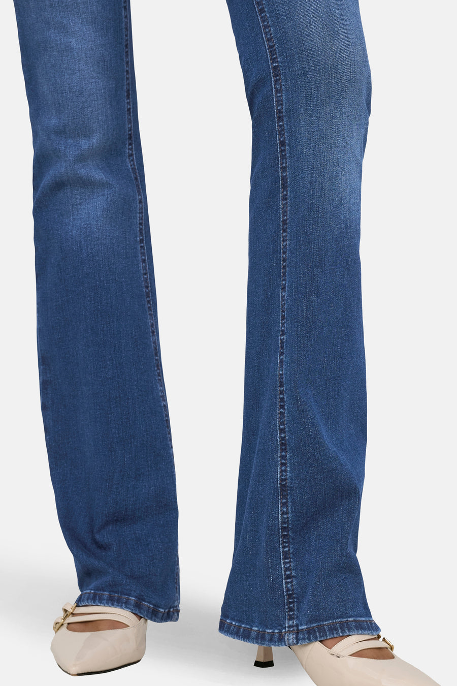Flare jeans - DARK BLUE DENIM