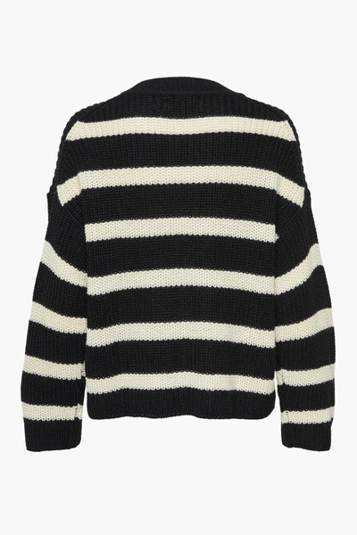 Pull col rond Noir - JDY