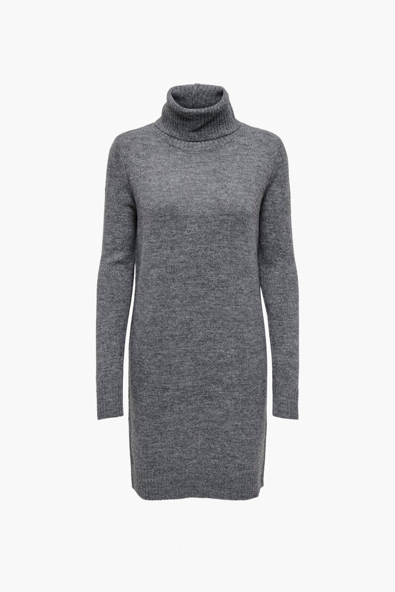 JDYELANORA L/S COWLNECK DRESS KNT NOOS
