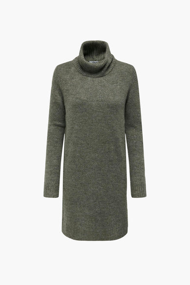 JDYELANORA L/S COWLNECK DRESS KNT NOOS