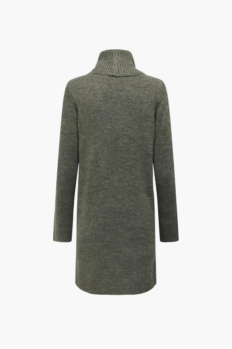 JDYELANORA L/S COWLNECK DRESS KNT NOOS