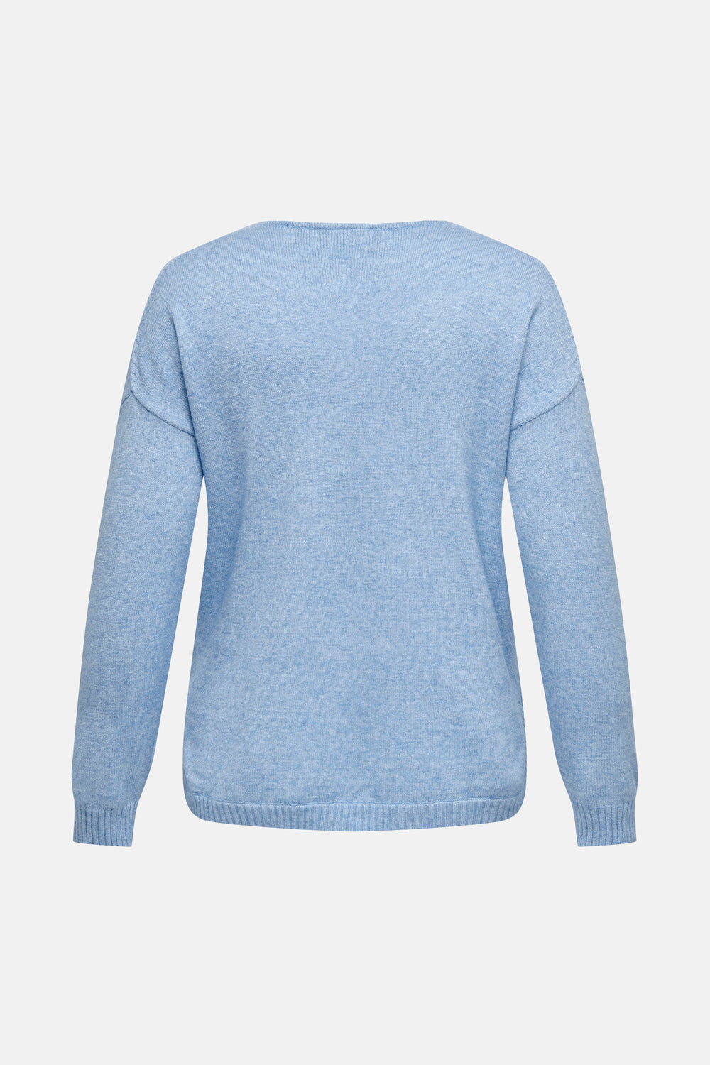 Pull col V Bleu - CARMAKOMA