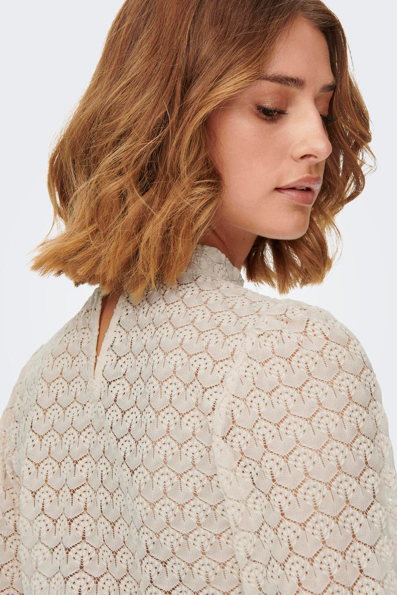 JDYAVERY L/S LACE TOP JRS NOOS