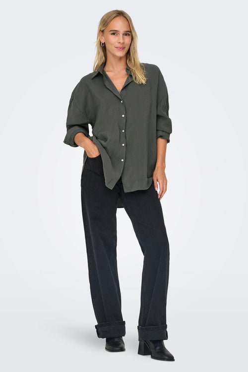 ONLZAZIMA L/S LOOSE SHIRT WVN