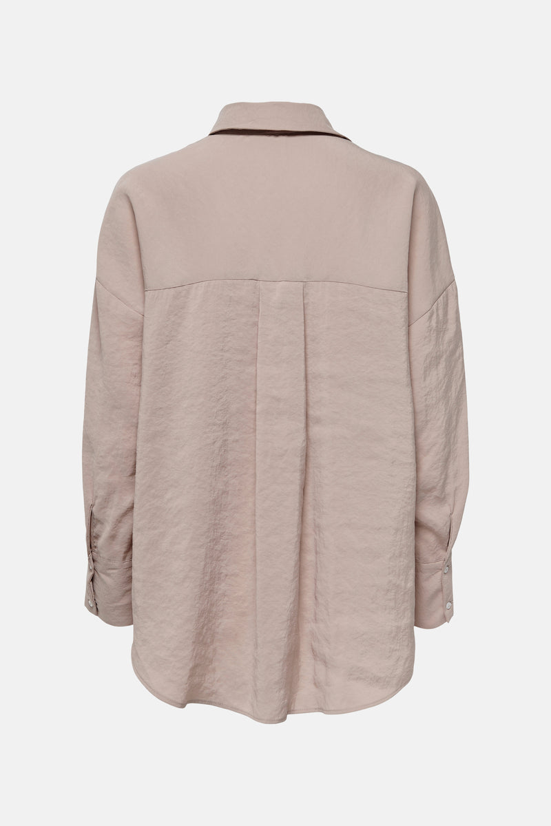 Hemd met lange mouwen - beige