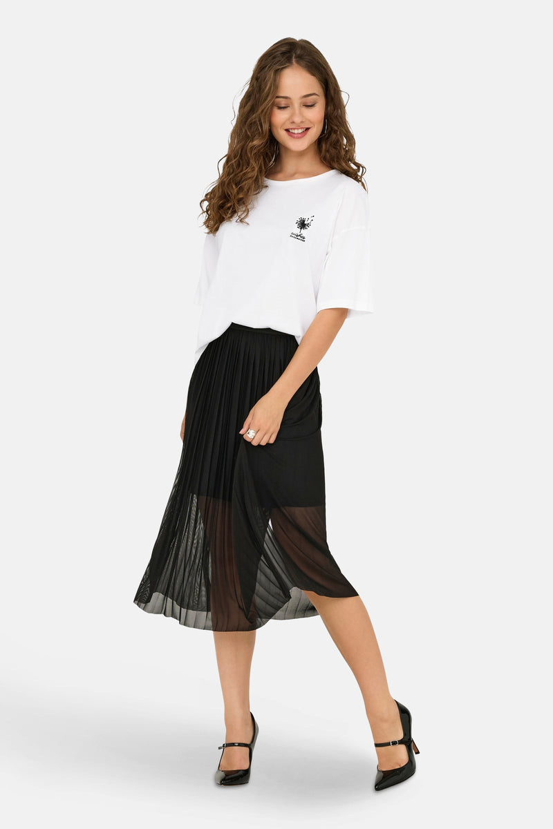 T-shirt met korte mouwen - wit