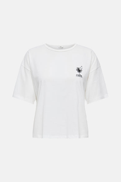 T-shirt met korte mouwen - wit