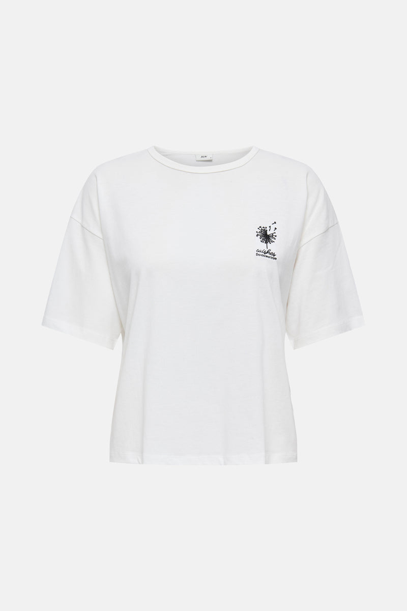 T-shirt met korte mouwen - wit