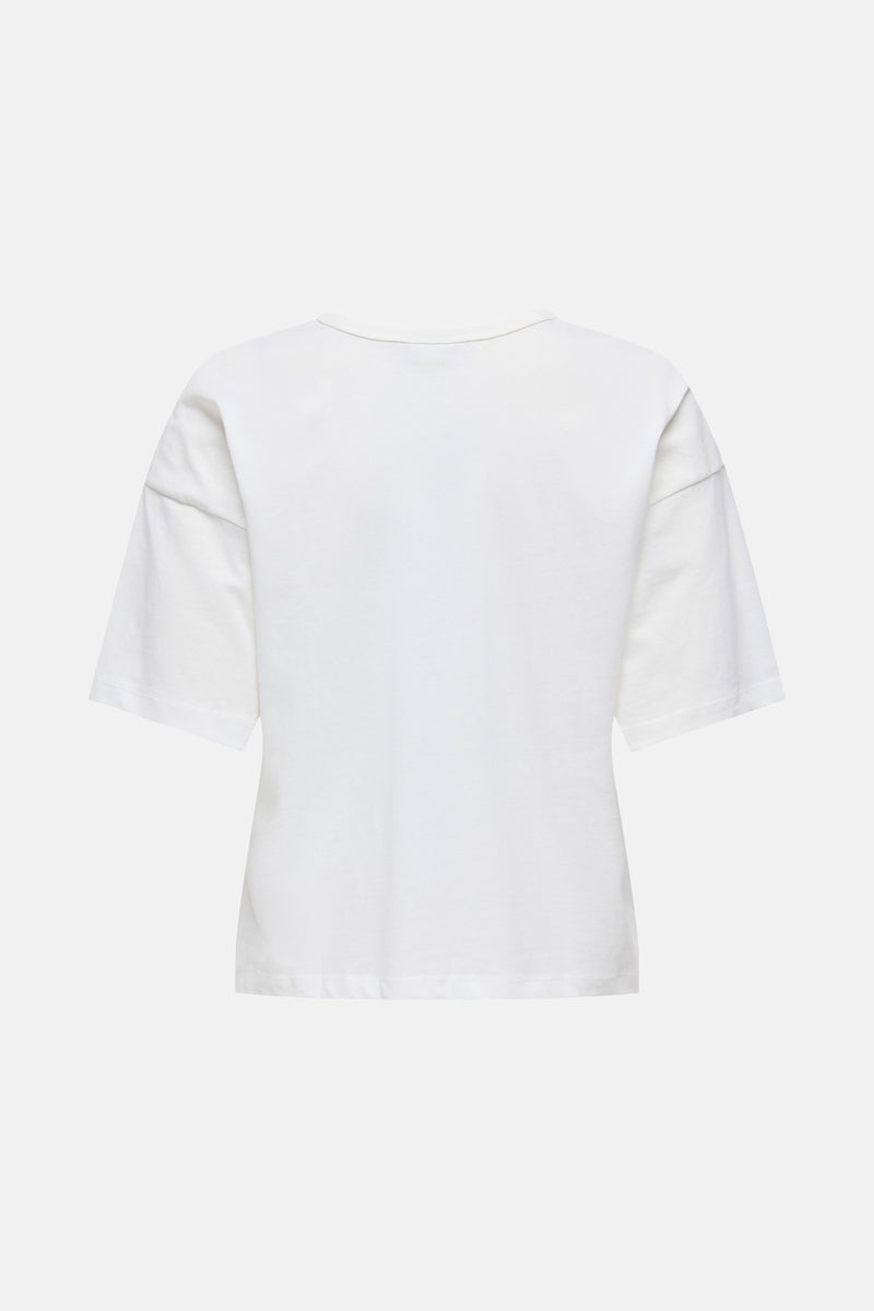 T-shirt met korte mouwen - wit