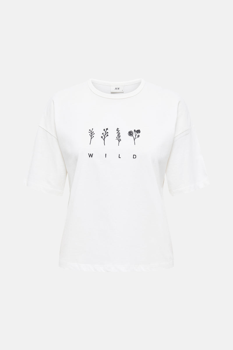 T-shirt met korte mouwen - wit