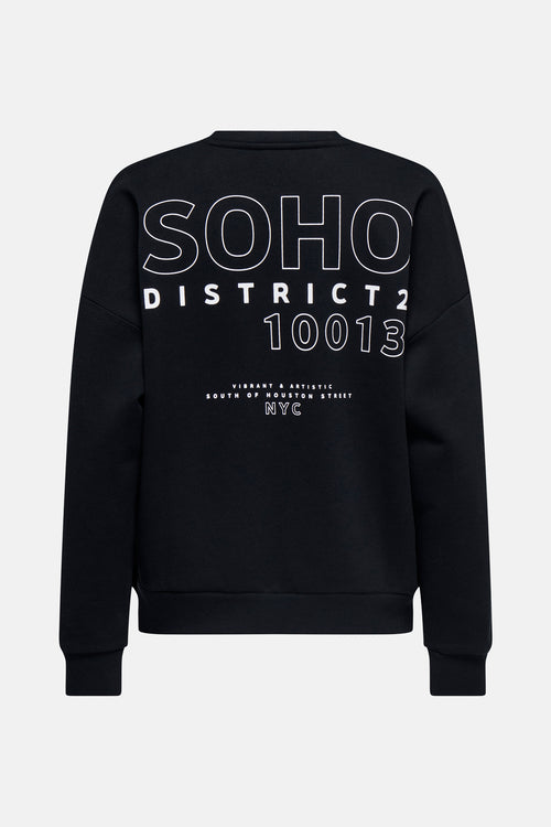 Sweat col rond Bleu - ONLY®