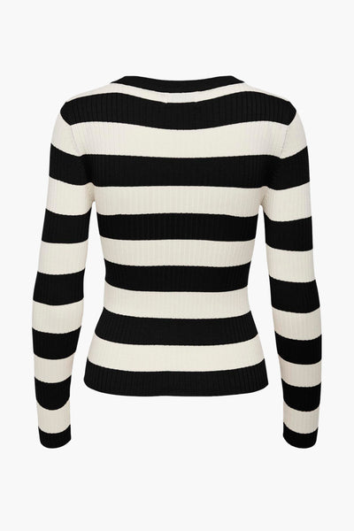 Pull col rond Noir - JDY