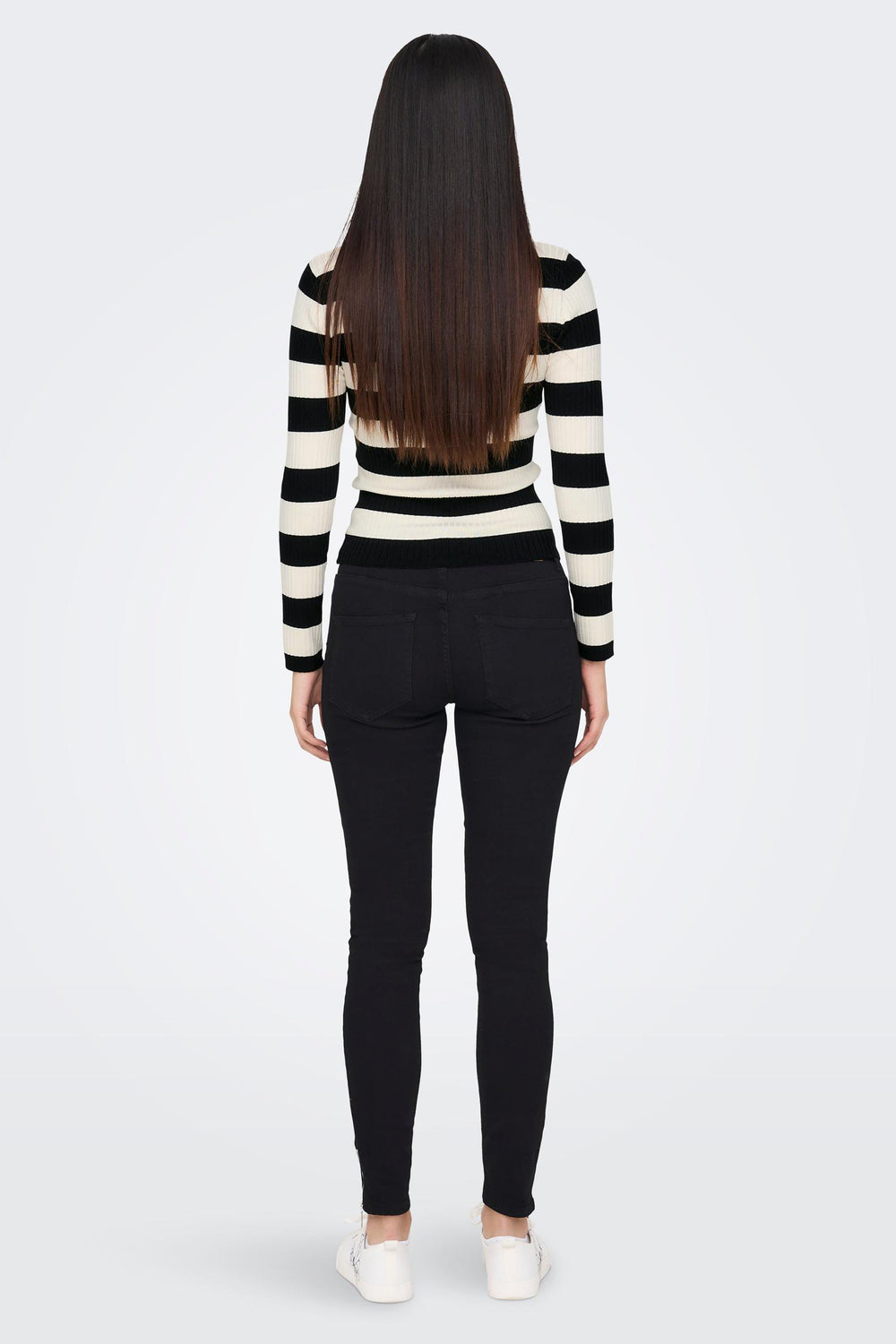 Pull col rond Noir - JDY