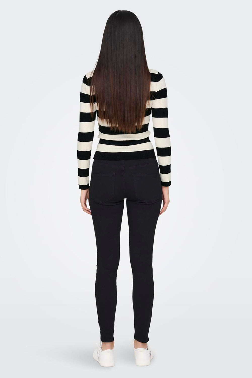 Pull col rond Noir - JDY