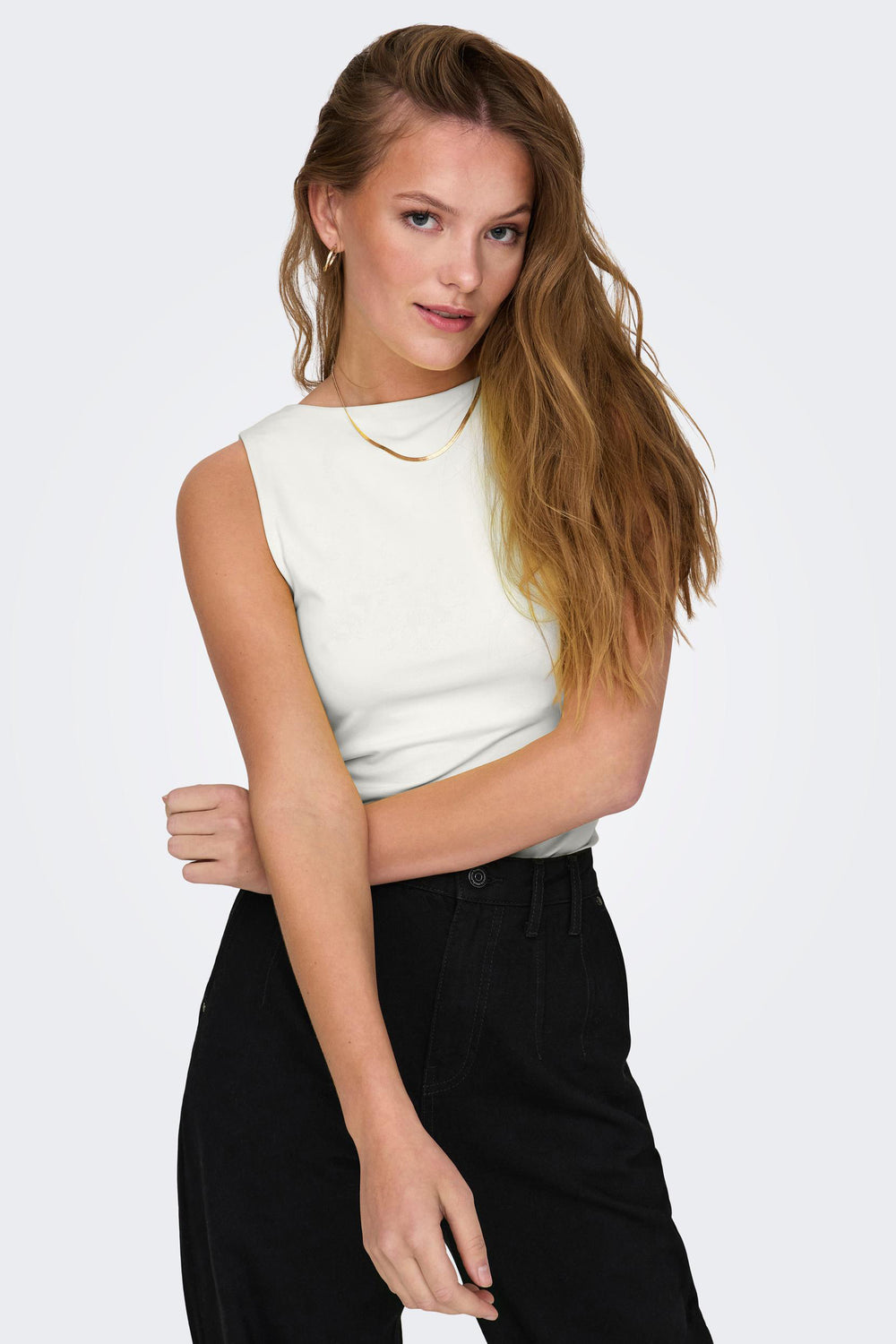 Top (bandes fines) Écru - ONLY®