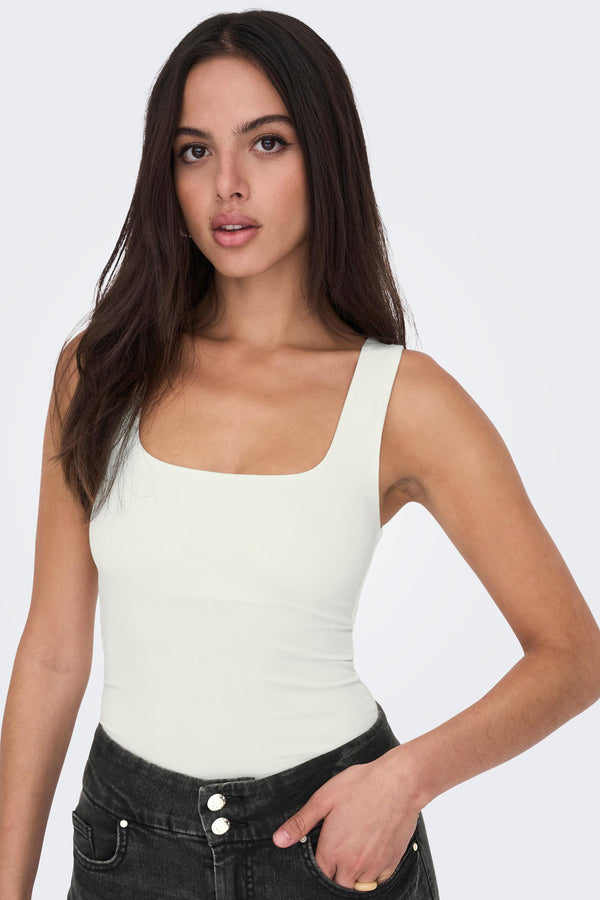 Top (bandes fines) Écru - ONLY®