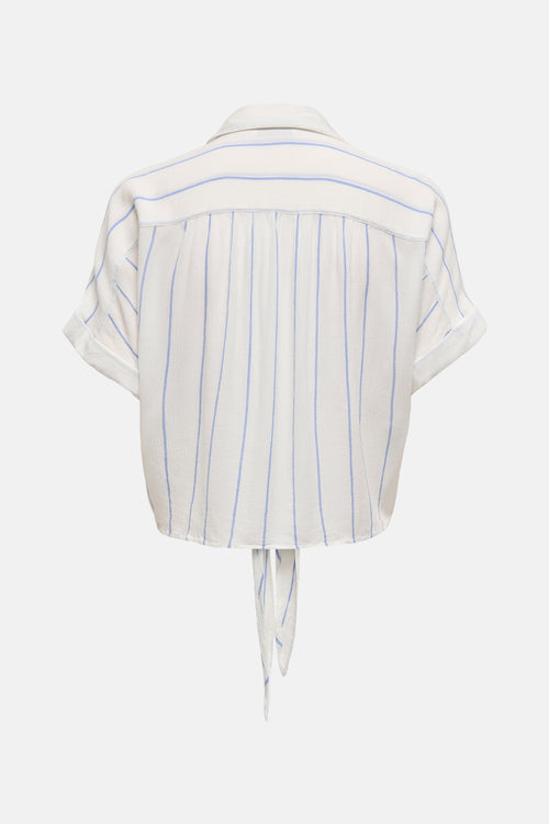 Chemise à manches courtes - blanc