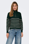 ONLTOKYO L/S ZIP PULLOVER KNT NOOS