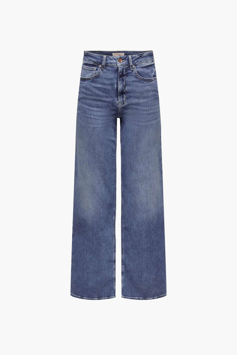 MADISON BLUSH - mid blue denim