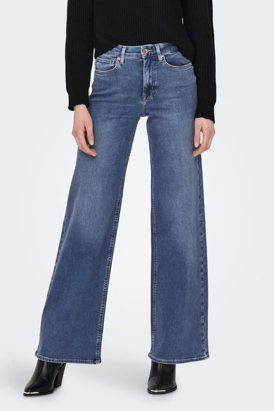 MADISON BLUSH - mid blue denim